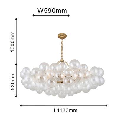 Подвесная люстра Multibulla 4202-10P. ТМ Favourite