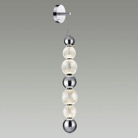 5007/13WL L-VISION ODL23 571 хром/прозрачный/металл/акрил Настенный светильник LED 13W 4000K 700Лм CRYSTAL