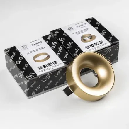 L01002323 Светильник LEVIGO MR16/HP16 ЗОЛОТО (010023+510023)