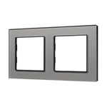 Рамка стеклянная FRM-GLARE-GS-2-GR (Arlight, -)