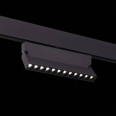 ST362.446.12 Магнитный трековый светильник Черный LED 1*12W 4000K 1 009Lm Ra&gt;80 36° IP20 L219xW22xH134 48V