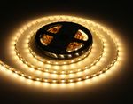 Светодиодная лента GS2001 5050 60Led/ 14.4W m/ 12V IP20 3000K/ 5000*10*1.87mm/ кратность резки 50mm (2 конт.)