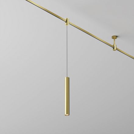 Трековый подвесой светильник Focus Led Flarity 3000K 5Вт 60°, TR155-1-5W3K-BS. TM Maytoni