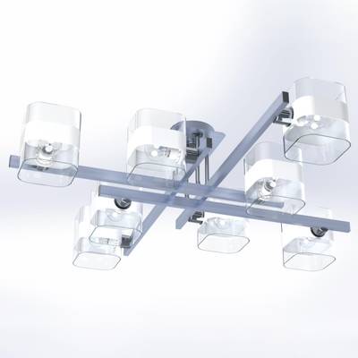 Citilux Вирта CL139280 Люстра потолочная Алюминий
