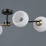IL0469-4CSQ-24 BK AB LIBRA светильник потолочный