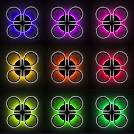 Citilux Транай Смарт CL235A145E RGB Умная люстра Венге