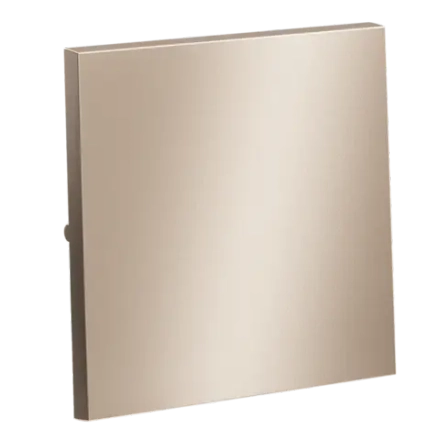 VLSM000110 Клавиша для выключателя/переключателя одноклавишного, S70 Metal (платина). (ТМ Maytoni)