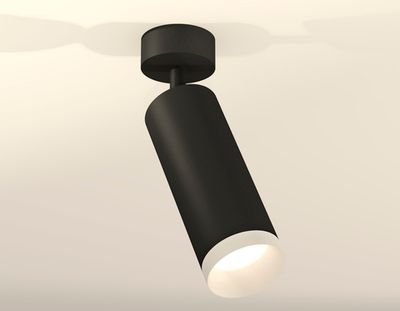 Комплект накладного поворотного светильника XM6343001 SBK/SWH черный песок/белый песок MR16 GU5.3 (A2210, C6343, N6130)