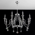 Citilux Рига CL437181 Люстра подвесная Хром