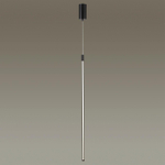 4335/9LA HIGHTECH ODL22 275 чёрный Подвесной светильник, вертикальн.крепление IP20 LED 9W 675Лм 3000K FILLINI