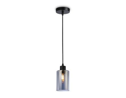 Подвесной светильник в стиле лофт TR3695 BK/SM черный/дымчатый E27 max 40W D100*1000