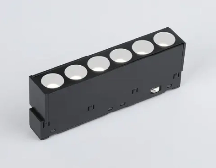 Светильник светодиодный для шинопровода Magnetic GL4019 BK черный IP20 6W 4200K 48V 24° 115*22*45