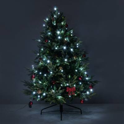 Новогодняя гирлянда нить белый 5 м IP20 400-001 белый