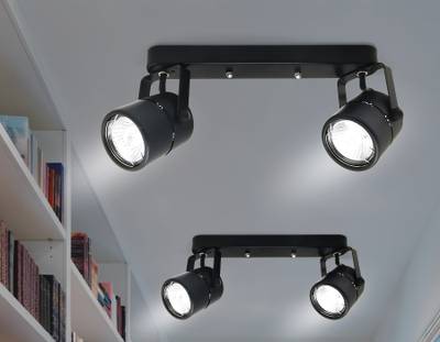 Накладной поворотный светильник TA106 BK черный GU10 260*130*D60