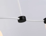 Подвесной светильник TR2546/5 WH/BK белый/черный E27/5 max 60W 950*600*450