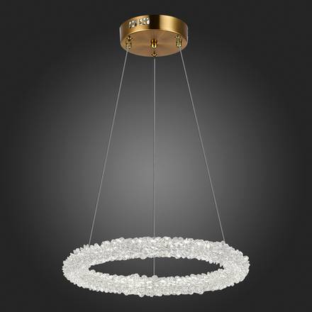 SL6110.203.01 Люстра подвесная ST-Luce Золотистый/Золотистый LED 1*25W 3000 - 6500K