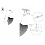 SL6900.503.32 Светильник подвесной ST-Luce Белый/Древесный LED 1*32W 4000K