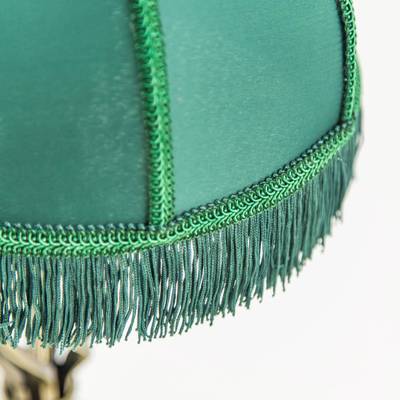 Citilux Базель CL407802 Настольная лампа с зелёным абажуром Бронза