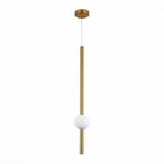 SL1222.233.01 Светильник подвесной ST-Luce Золотистый/Золотистый, Белый LED 1*18W 4000K