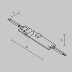 ИК-выключатель 12-24VDC 4A 751002. TM Maytoni