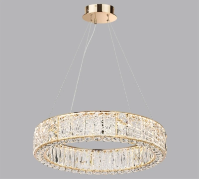 5071/70L HALL ODL24 595 золото/прозрачный/металл/хрусталь/стекло Люстра LED 52W 3700K VERSION