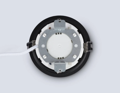 Светильник встраиваемый TN51811 BK черный GX53 max 15W D105*36