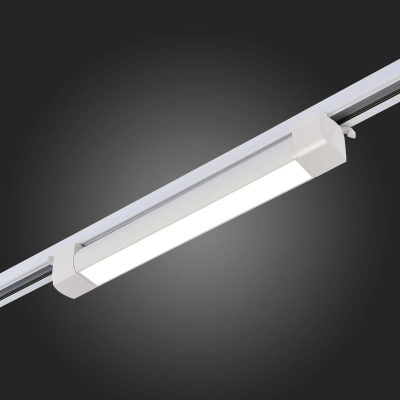 ST368.536.20 Св-к трек. Белый LED 1*20W 3000K 1 450Lm Ra>90 120° IP20 L387xW49xH54 170-240V