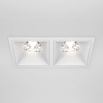 Встраиваемый светильник Alfa LED 4000K 2x15Вт 36°, DL043-02-15W4K-SQ-W. TM Maytoni