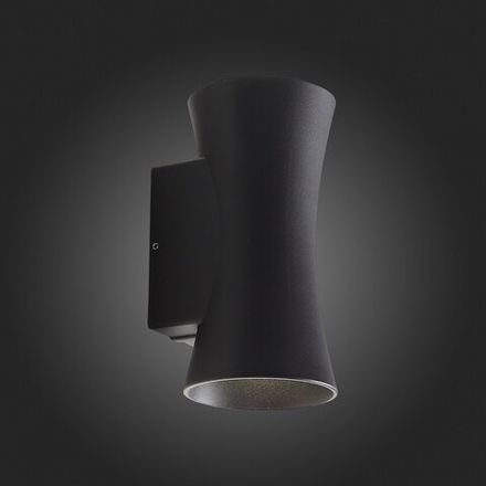 SL088.401.02 Светильник уличный настенный ST-Luce Черный кварцевый LED 2*5W 4000K