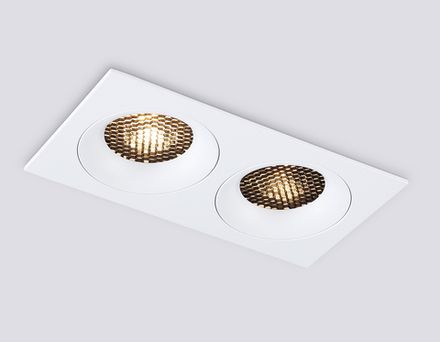 Светильник встраиваемый TN102731/2 WH белый GU5.3 175*92*23