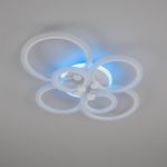 Citilux Сента CL237B160E RGB Люстра с пультом Белая