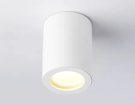 Светильник накладной TN22797 WH белый IP44 GU10 max 12W D65*90