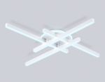 Светильник светодиодный потолочный FL6281 WH белый 58W 3000K-6400K 700*700*85 (ПДУ ИК)