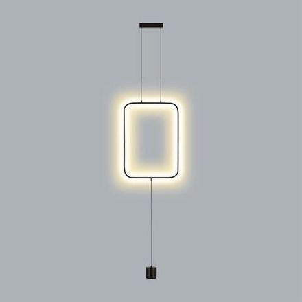 7022/27FLA HIGHTECH ODL25 247 Напольный светильник черный/металл/акрил IP20 LED 3000K 220V TEO