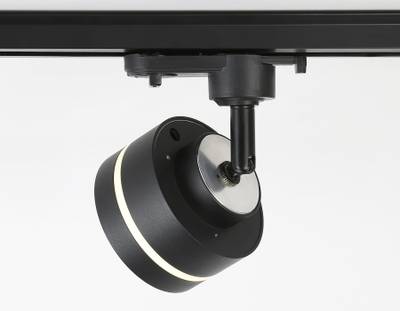 Cветильник трековый GL5385 BK/FR черный/белый матовый GX53 max 12W
