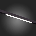 ST360.446.12 Магнитный трековый светильник Черный LED 1*12W 4000K 780Lm Ra>80 120 IP20 L406xW22xH44 48V