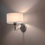 Citilux Эвита CL466310 Бра с белым абажуром и выключателем