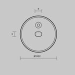 Комплект заглушек (для профиля D30) 2 шт., ALM-D30-EC 642081. TM Maytoni