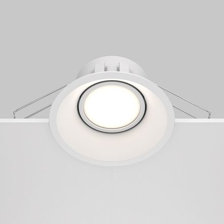 Встраиваемый светильник Dot GU10 1x50Вт DL028-2-01W. TM Maytoni