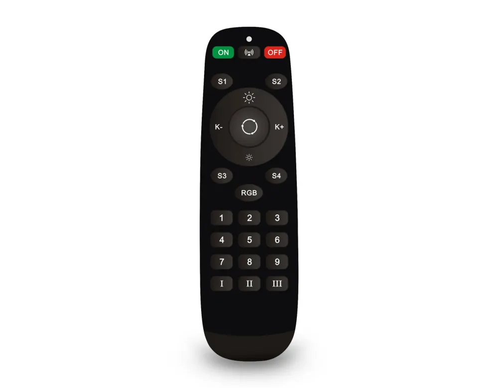 Пульт управления светильниками Magnetic SMART 220V 25mm GL1851 BK черный Радио 2.4G Пульт управления светильниками Magnetic SMART 220V 25mm GL1851 BK черный Радио 2.4G