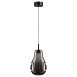 5098/4LC PENDANT ODL25 365 черный/дымчатый/металл/стекло Подвес LED 4W 4000K 388Лм NAVE