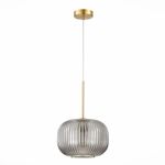 SL1154.303.01 Подвес ST-Luce Латунь/Дымчатый E27 1*60W