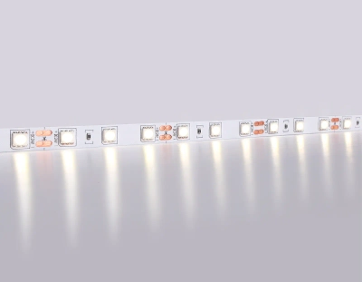 Светодиодная лента GS4002 5050 60Led/ 14.4W m/ 24V IP20 4500K 5m кратность резки 100mm (2 конт.)