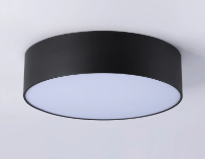 Светильник светодиодный потолочный FV5517 BK черный LED 18W 3000K D160*58 (Без ПДУ)