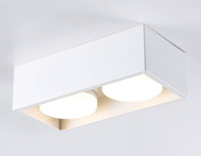 Светильник накладной TN70828/2 WH белый GX53/2 max 12W 200*100*60
