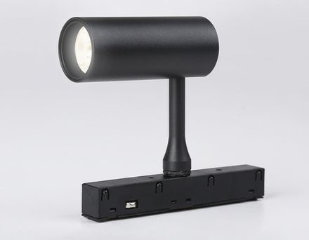 Светильник светодиодный для шинопровода Magnetic  GL3814 BK черный IP20 7W 4200K 48V 24° D35*80