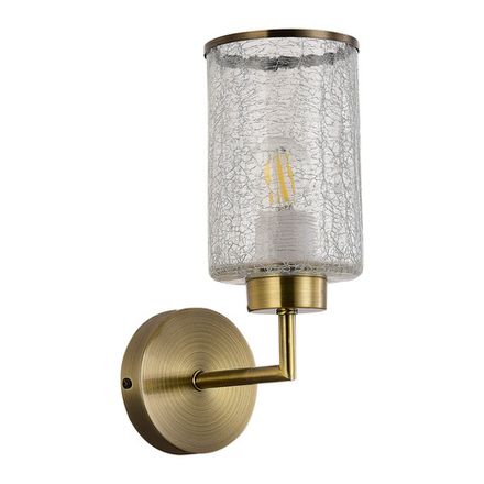 SLE1046-301-01 Бра Бронза/Прозрачный E27 1*60W