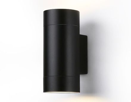 Светильник уличный настенный архитектурный ST3304/2 BK черный IP54 GX53/2 max 15W 205*90*140