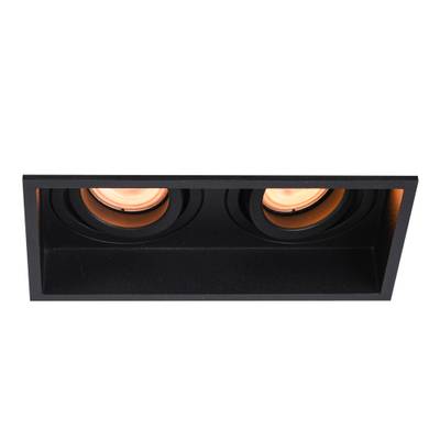 ST261.418.02 Св-к встр. Черный GU10 2*50W IP20 L91,5xW17,2xH5,2 220V Без ламп