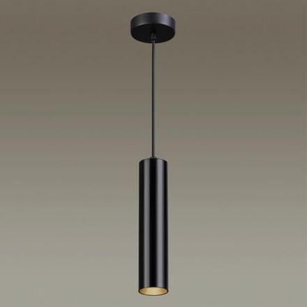 3872/1L HIGHTECH ODL19 405 черный Подвесной светильник GU10 1*50W 220V KIKO